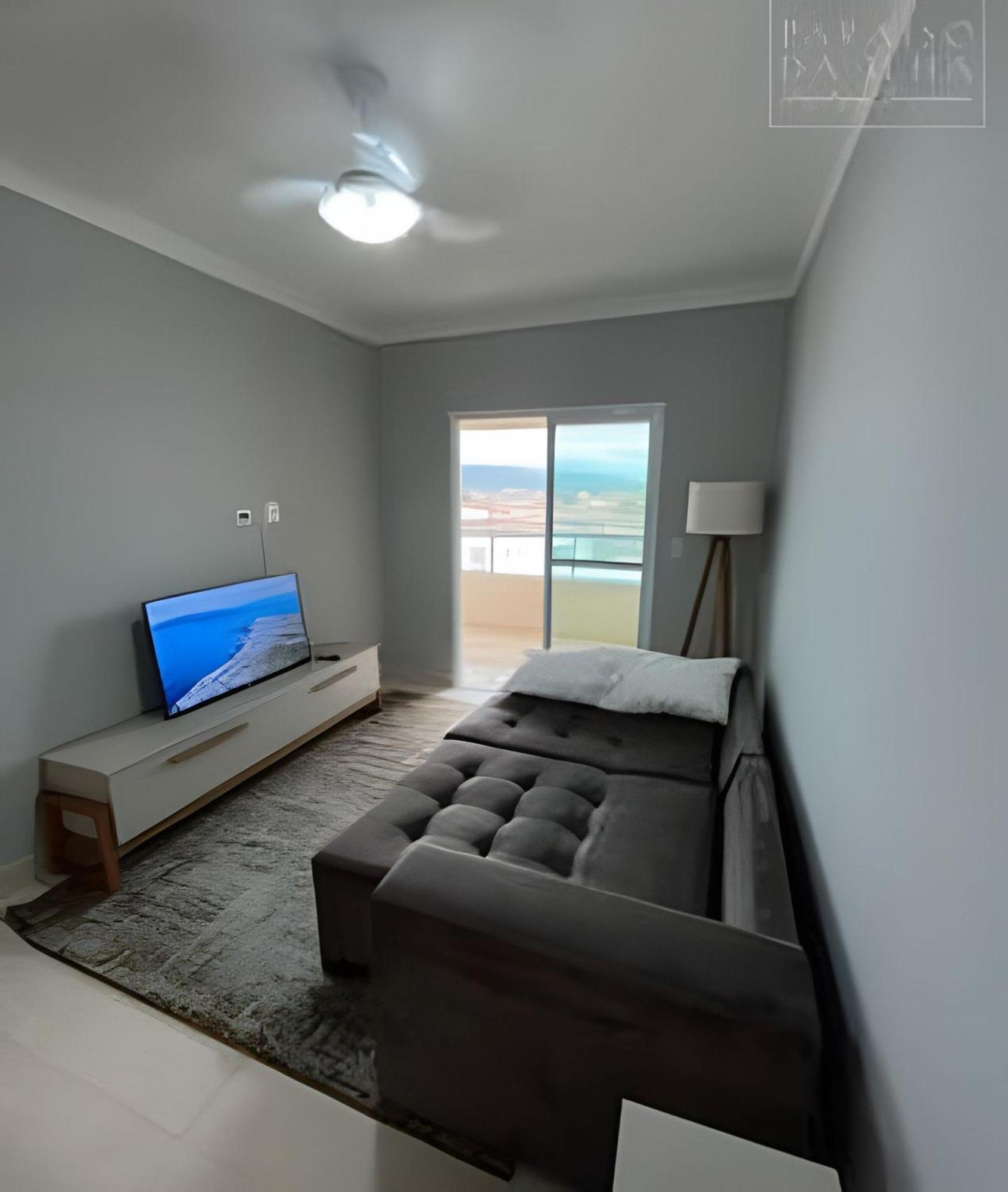 Apartamento Varanda E Churrasqueira Pe Na Areia Pg Praia Grande  Exterior foto